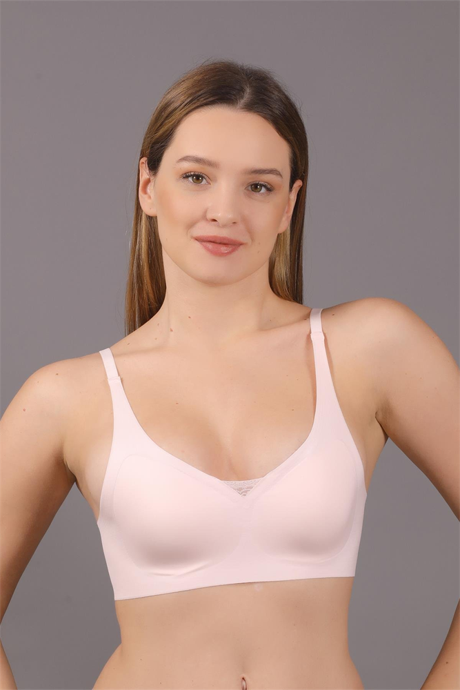 C&City Non-Wireless Seamless Laser Bra with Removable Pads C26110 